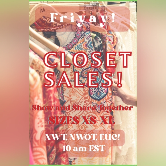 Free People Other - LIVE SHARE SHOW FLYER!